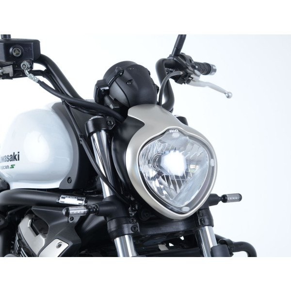 R&G HEADLIGHT SHIELD KIT-KAWASAKI VULACAN S 15-